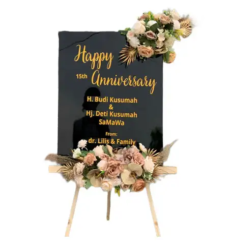 Papan Bunga Akrilik Kesesi